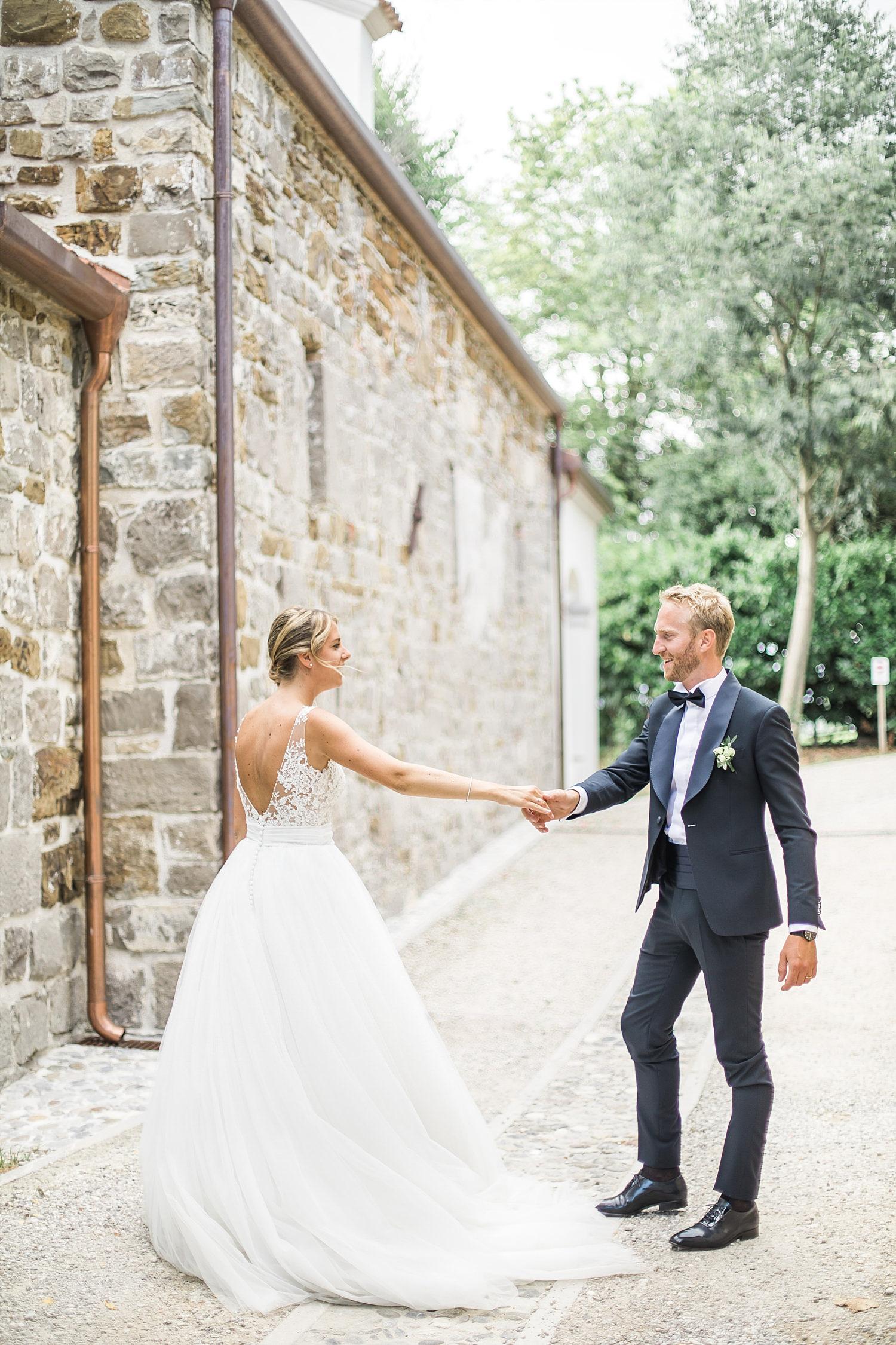 italiy wedding in castello di buttrio